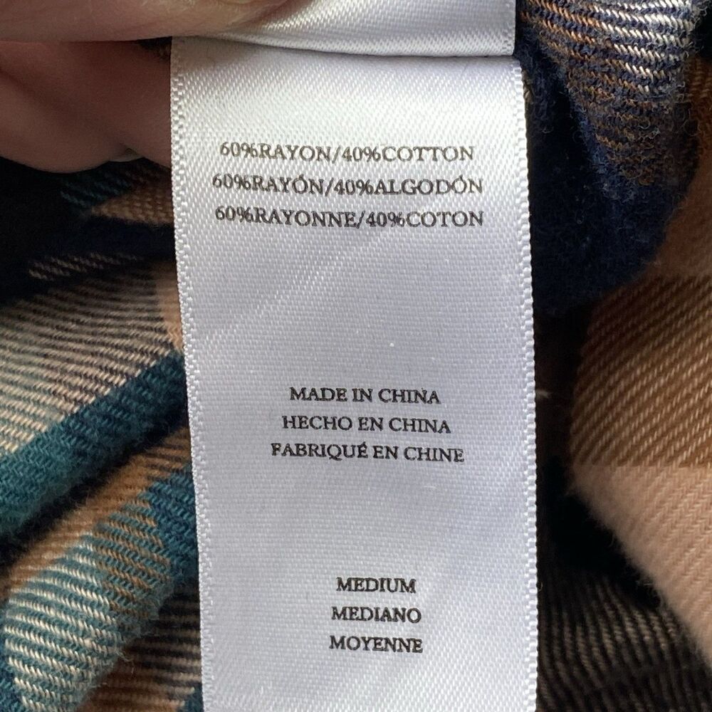 Rails Heathrow Mixed Plaid Brando Button Down Shi… - image 13